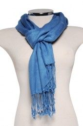 Pashimina azul safira